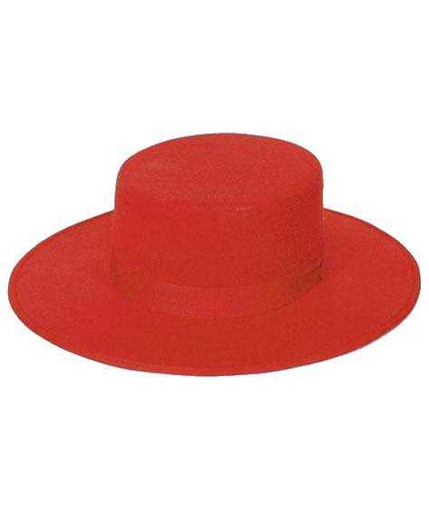 Chapeau-Espagnol-rouge