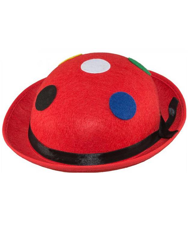 Chapeau-de-clown-rouge