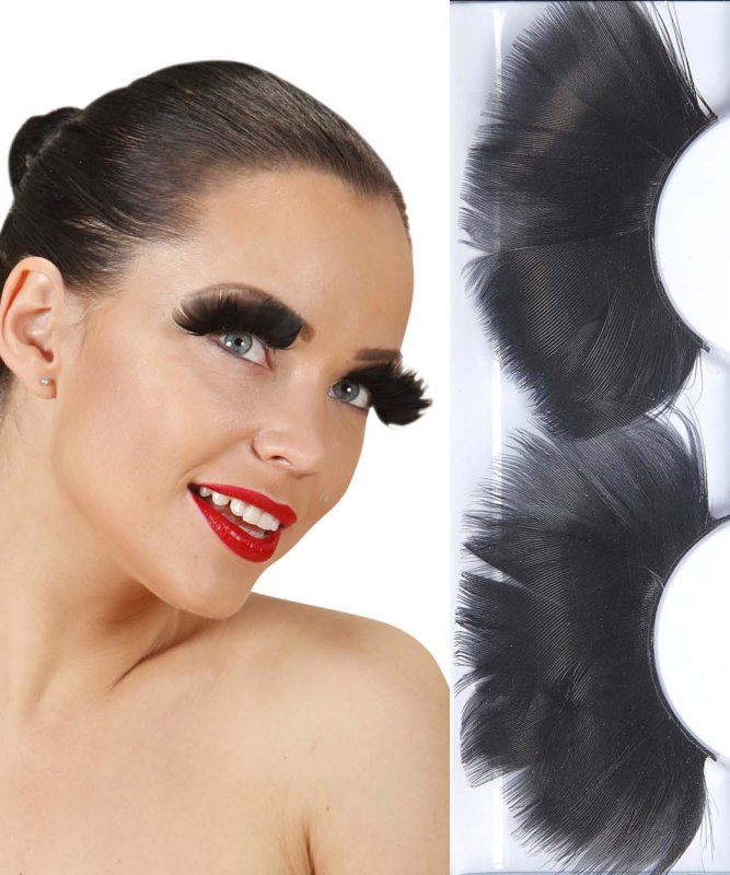 Faux-cils-plumes-noirs-jumbo