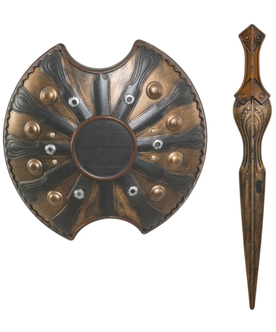 Bouclier-antique-avec-épée